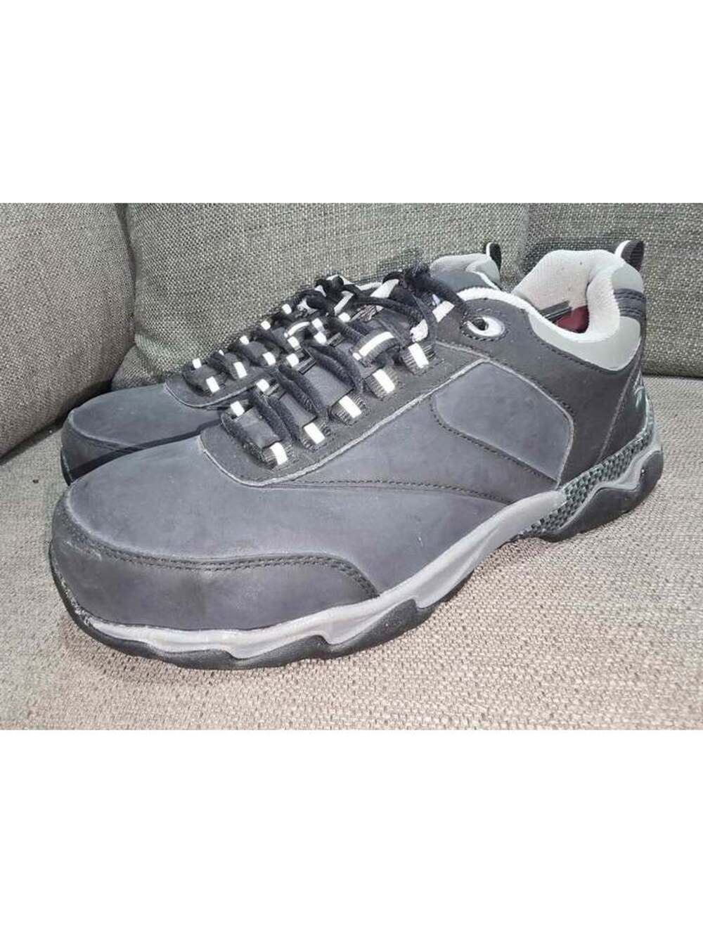 Reebok Beamer Men’s Safety Sneaker Black/Grey Size 11.5W